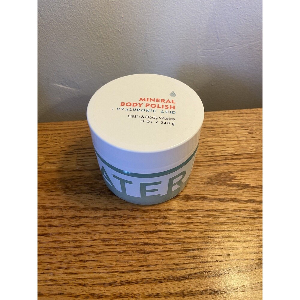Bath And Body Works Mineral Body Polish & Hyaluronic Acid Body Scrub New 12oz - Picture 6 of 9
